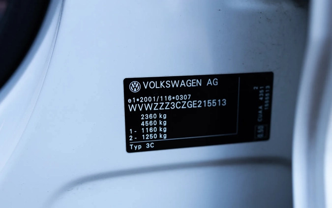 Volkswagen Passat cena 80000 przebieg: 163000, rok produkcji 2016 z Zduny małe 352